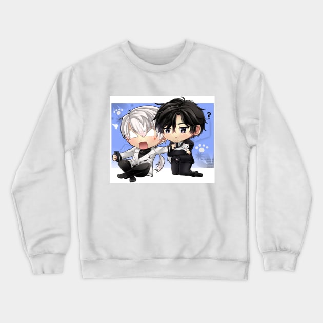 MMessenger: Jumin and Zen Crewneck Sweatshirt by KoyukiMori